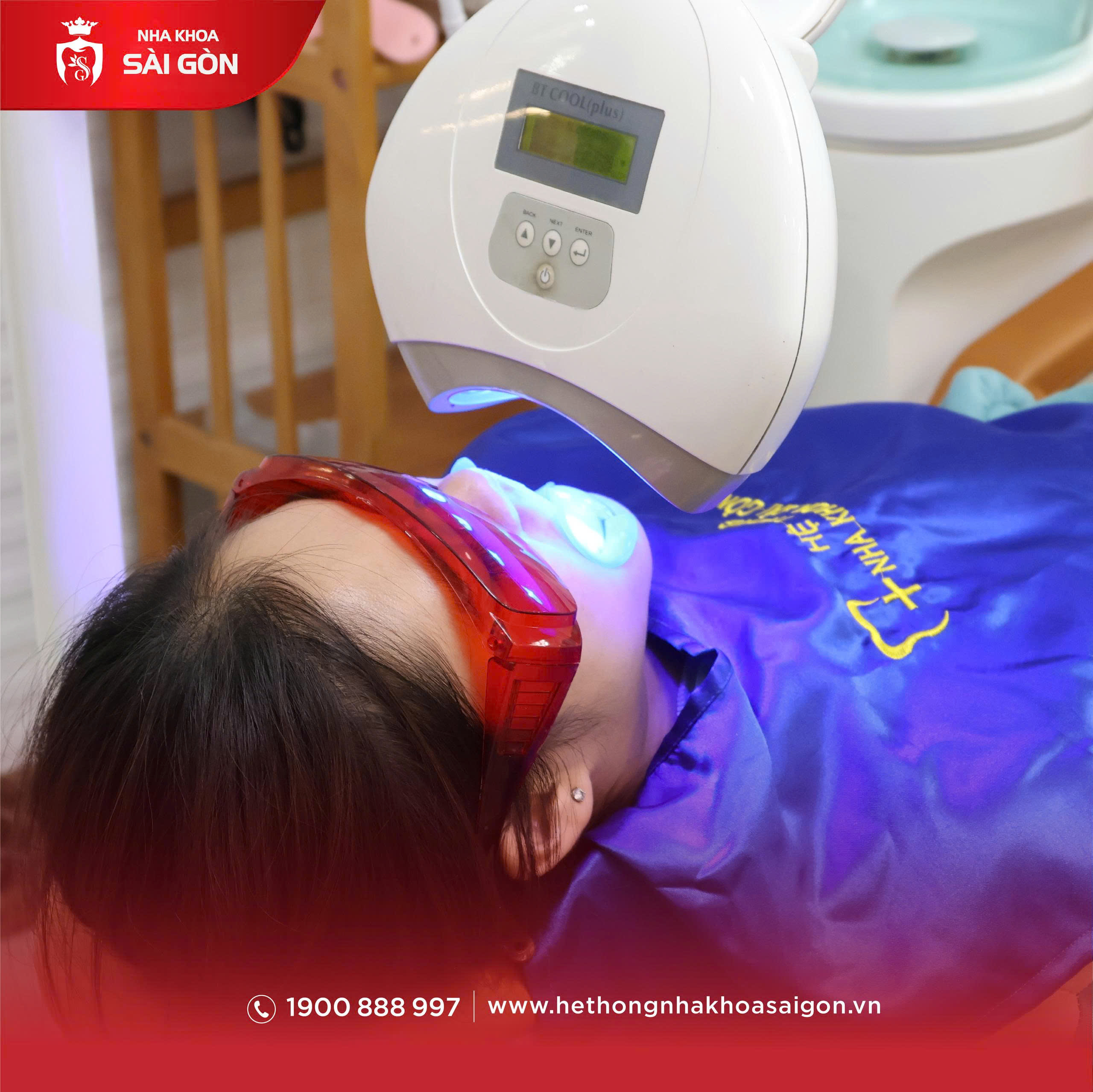 Quy trình tẩy trắng răng tại Nha Khoa Sài Gòn