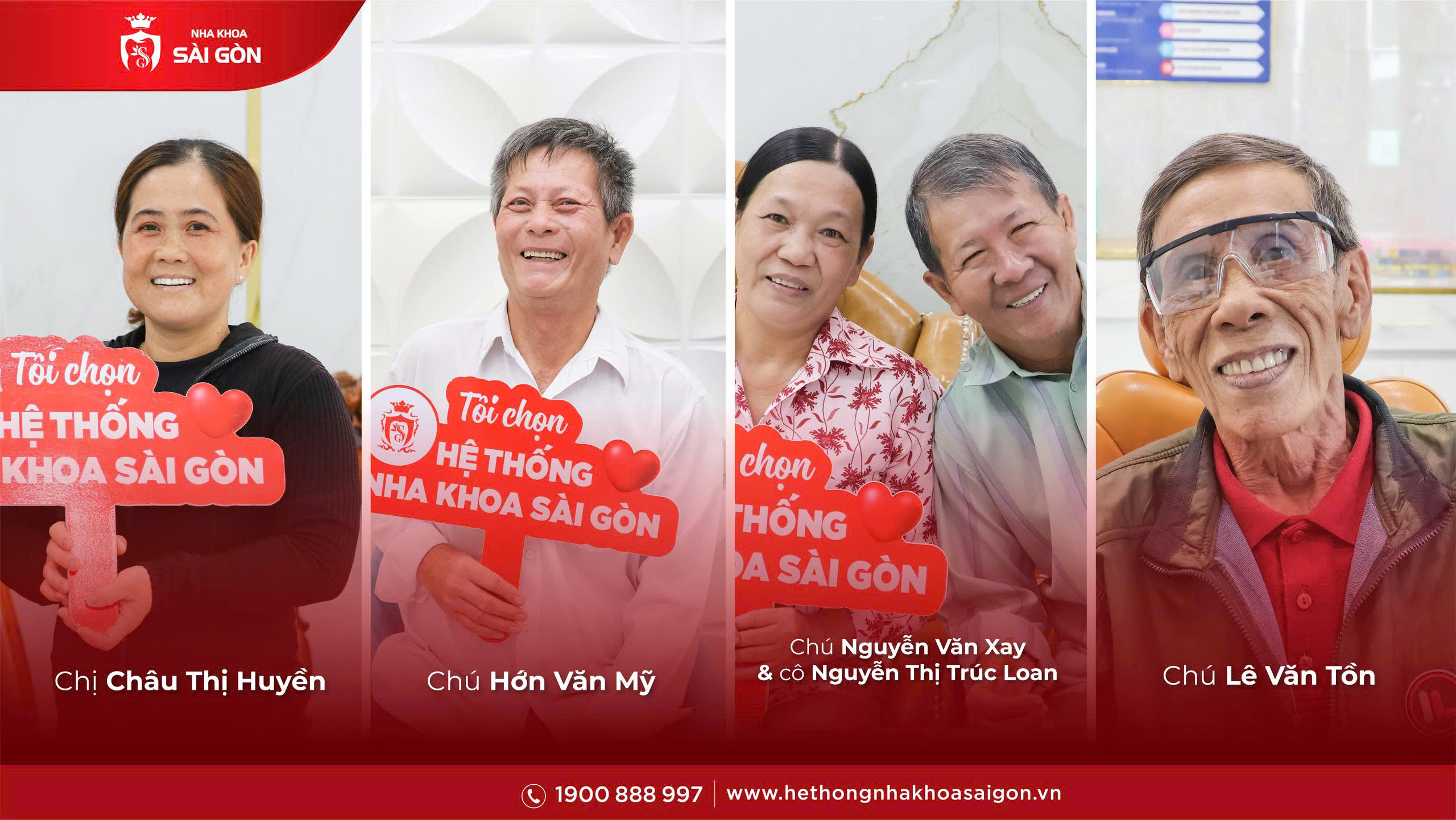 4 hoàn cảnh tiếp theo được hoàn thiện nụ cười