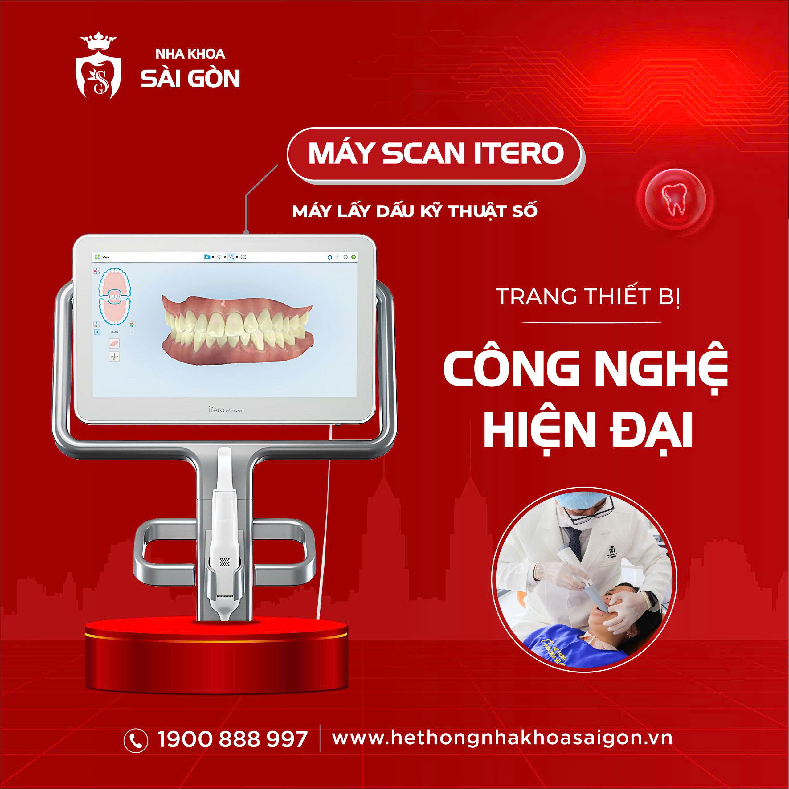 công nghệ lấy dấu răng 3D